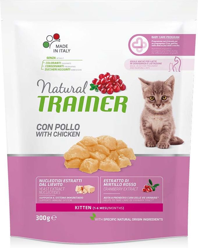 TRAINER ΤΡΟΦΗ ΓΑΤΑΣ TRAINER NATURAL CAT KITTEN ΚΟΤΟΠΟΥΛΟ (300GR)