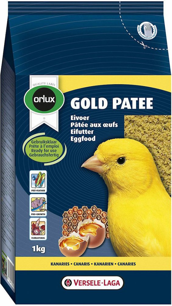 ORLUX ΑΥΓΟΤΡΟΦΗ ΥΓΡΗ ORLUX GOLD PATEE ΚΙΤΡΙΝΗ ΓΙΑ ΚΑΝΑΡΙΝΙΑ (1KG)