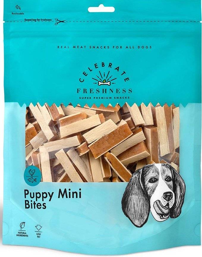 ΣΝΑΚ CELEBRATE FRESHNESS PUPPY MINI BITES (360GR)