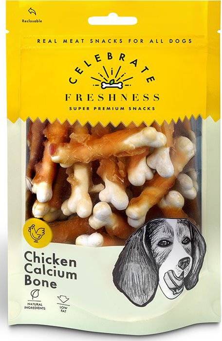 ΣΝΑΚ CELEBRATE FRESHNESS CHICKEN CALCIUM BONE (360GR)