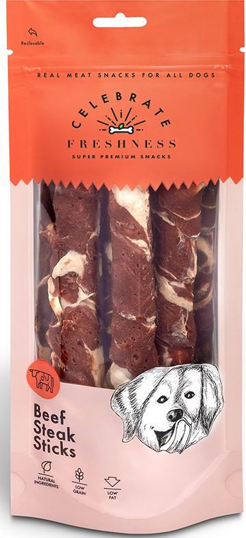 CELEBRATE FRESHNESS ΣΝΑΚ CELEBRATE FRESHNESS BEEF STEAK STICKS (140GR / 3ΤΜΧ)