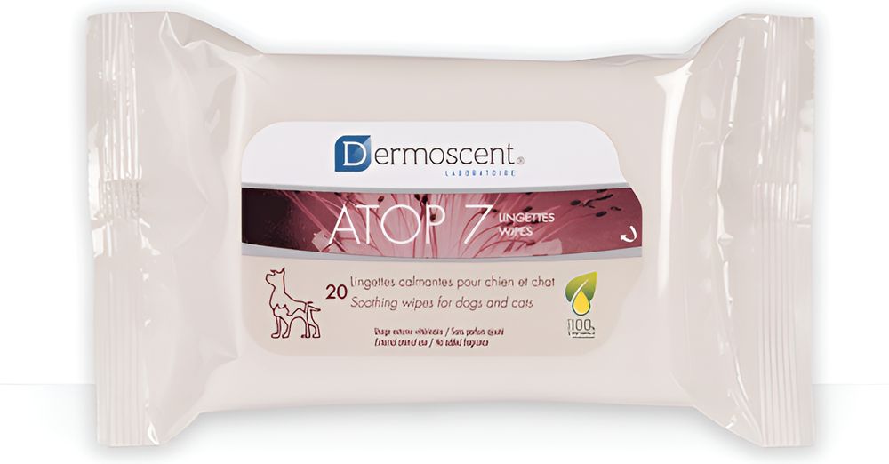DERMOSCENT ΜΑΝΤΗΛΑΚΙΑ ΚΑΘΑΡΙΣΜΟΥ DERMOSCENT ATOP 7 WIPES (20ΤΜΧ)