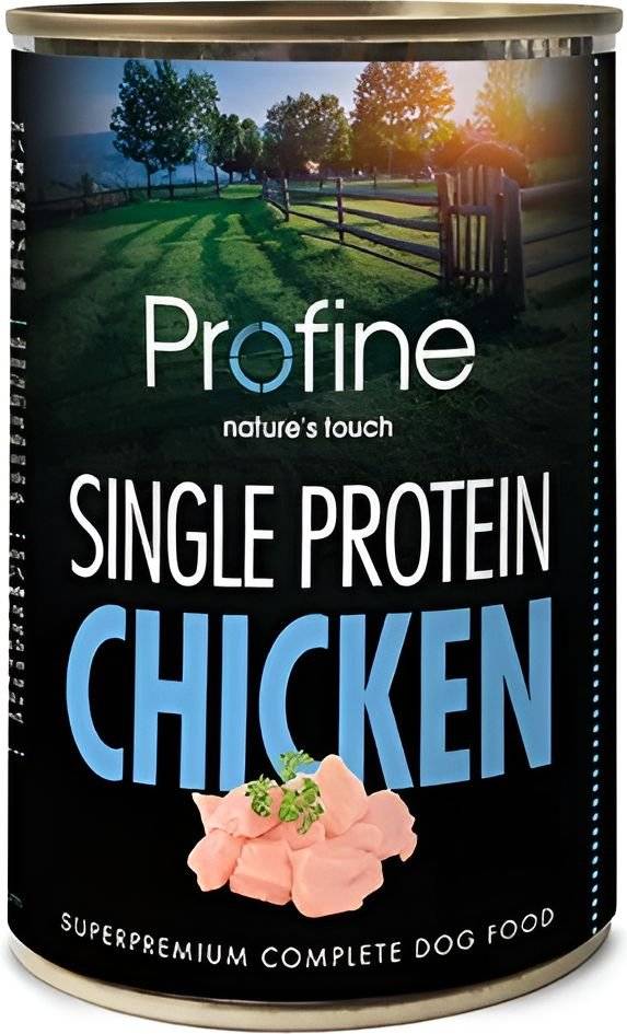ΚΟΝΣΕΡΒΑ PROFINE SINGLE PROTEIN ΚΟΤΟΠΟΥΛΟ (400GR)