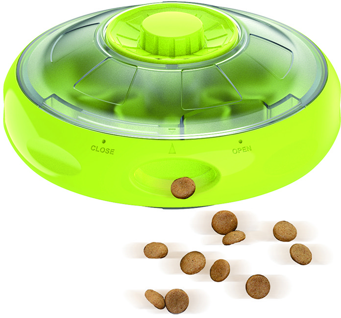 AFP ΠΑΙΧΝΙΔΙ ΣΚΥΛΟΥ AFP INTERACTIVE UFO TREAT DISPENSER (17,6X17,8X9,4CM)