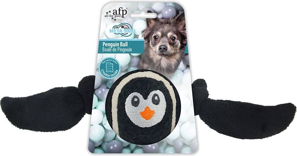 ΠΑΙΧΝΙΔΙ ΣΚΥΛΟΥ AFP META BALL PENGUIN BALL (20X14X1,5CM)