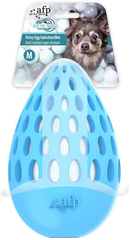 ΠΑΙΧΝΙΔΙ ΣΚΥΛΟΥ AFP META BALL HOLEY EGG INDESTRUCTIBLE L (15,5X9,6X9,6CM)