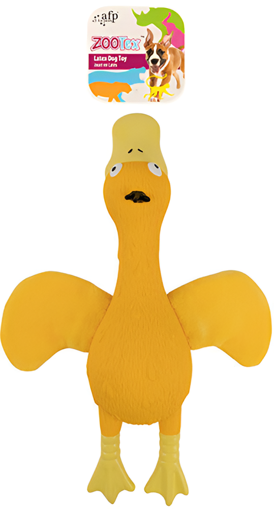ΠΑΙΧΝΙΔΙ ΣΚΥΛΟΥ AFP ZOOTEX SOFT WING DUCK (27,5X19X5,5CM)