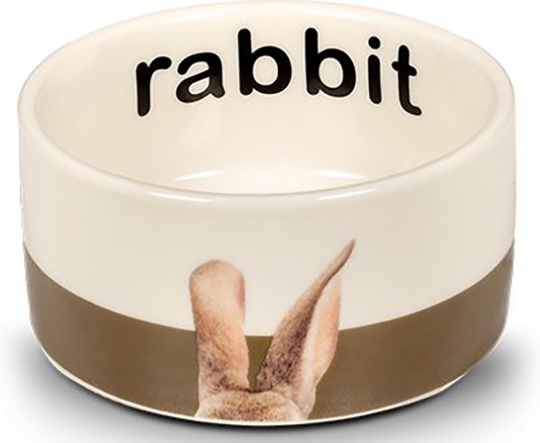 GLEE ΜΠΟΛ GLEE BUNNY ΚΕΡΑΜΙΚΟ ΚΑΦΕ ΛΕΥΚΟ (160ML/9,2X4,5CM)