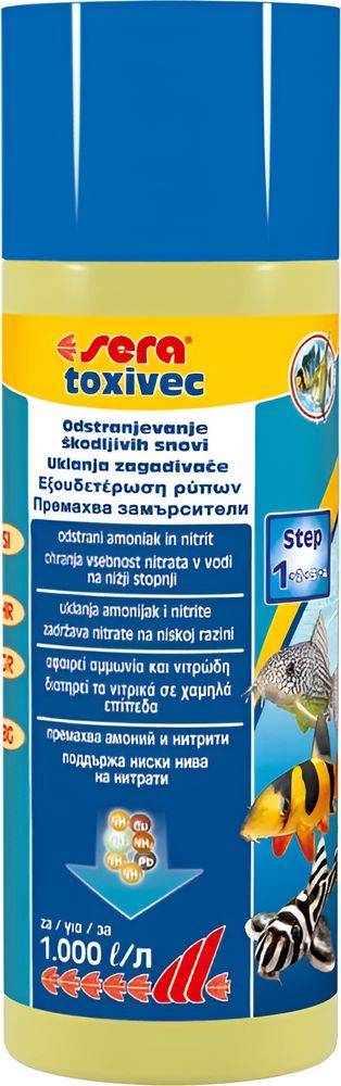 ΒΕΛΤΙΩΤΙΚΟ ΝΕΡΟΥ SERA TOXIVEC (50ML)