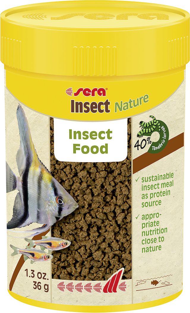 SERA ΤΡΟΦΗ SERA SERA INSECT NATURE ΓΙΑ ΤΡΟΠΙΚΑ ΨΑΡΙΑ 1,5MM (100ML)