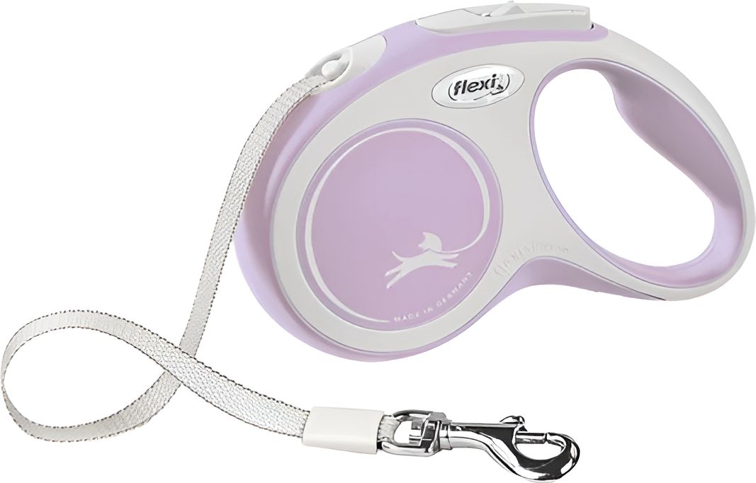 FLEXI ΟΔΗΓΟΣ FLEXI CLASSIC COMFORT ΙΜΑΝΤΑΣ SMALL ΡΟΖ (5M ΕΩΣ 15KG)