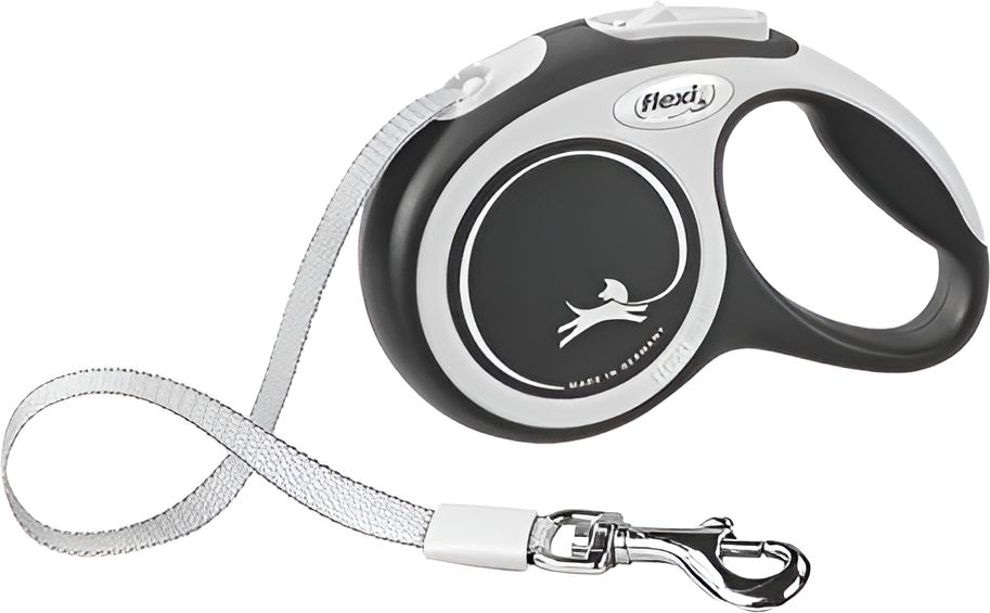 FLEXI ΟΔΗΓΟΣ FLEXI CLASSIC COMFORT ΙΜΑΝΤΑΣ ΜΙΝΙ ΧSMALL ΜΑΥΡΟ (3M ΕΩΣ 12KG)