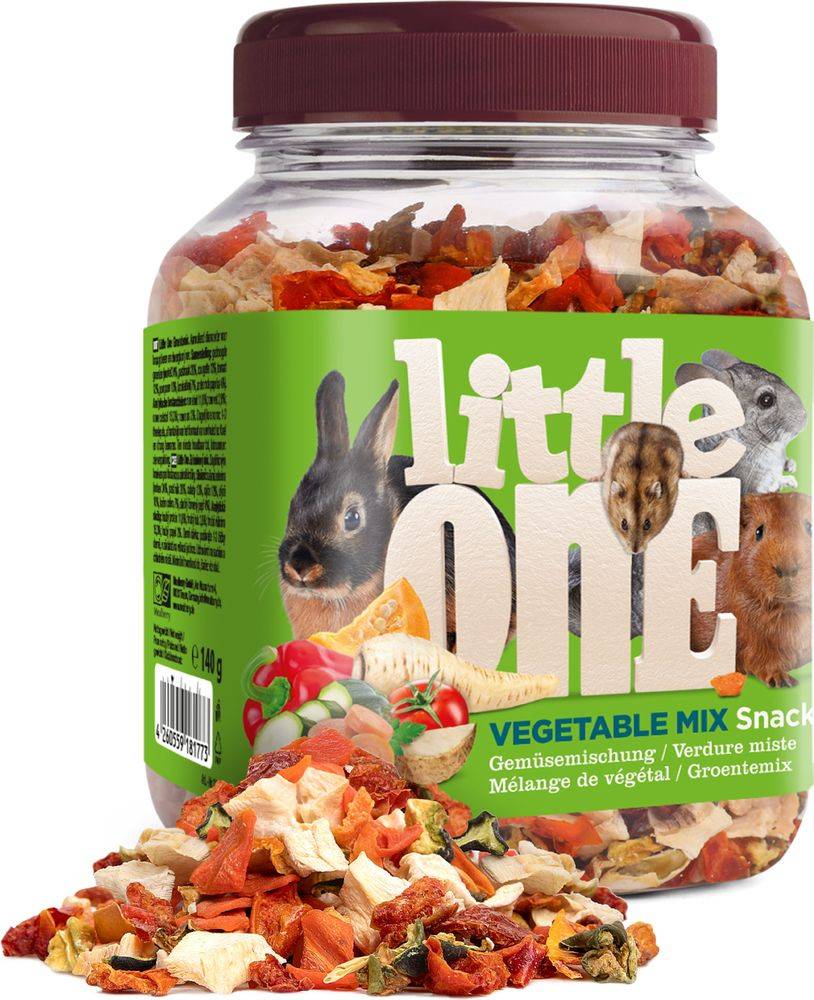 SNACK LITTLE ONE ΜΙΧ ΛΑΧΑΝΙΚΩΝ ΓΙΑ ΟΛΑ ΤΑ ΤΡΩΚΤΙΚΑ (140GR)