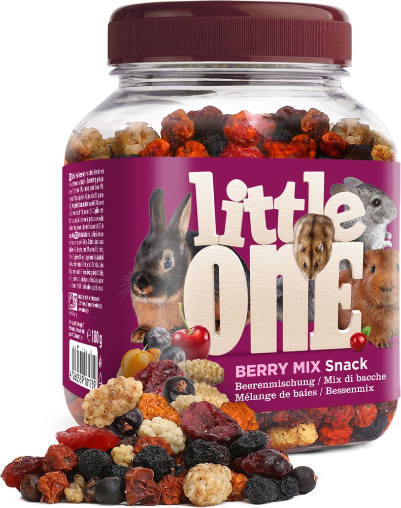LITTLE ONE SNACK LITTLE ONE BERRY MIX ΓΙΑ ΟΛΑ ΤΑ ΤΡΩΚΤΙΚΑ (180GR)