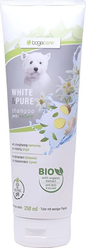 ΣΑΜΠΟΥΑΝ ΣΚΥΛΟΥ BOGACARE WHITE - PURE (250ML)