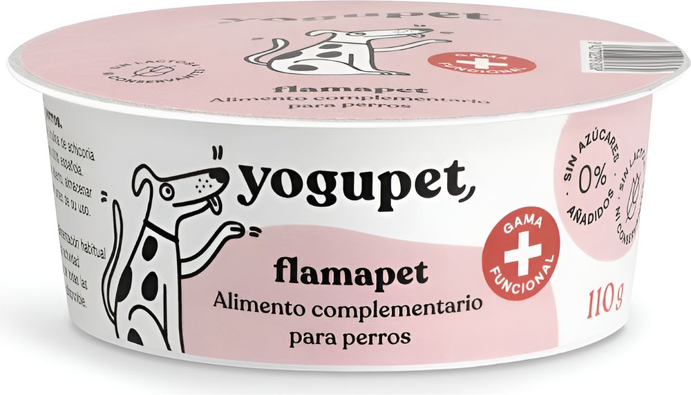 YOGUPET ΓΙΑΟΥΡΤΙ ΣΚΥΛΟΥ YOGUPET FUNCTIONAL FLAMAPET ΜΕ ΚΟΥΡΚΟΥΜΑ (110GR)