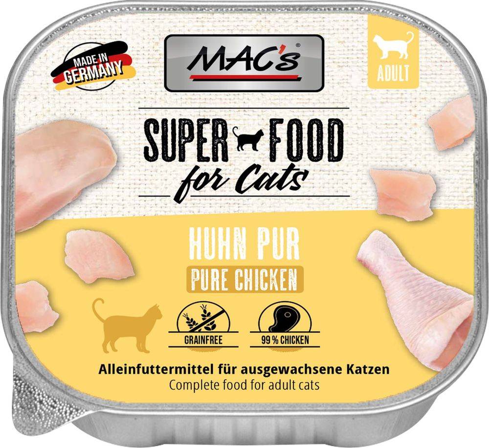ΔΙΣΚΑΚΙ ΓΑΤΑΣ MACS TRAY ΚΑΘΑΡΟ ΚΟΤΟΠΟΥΛΟ (100GR)