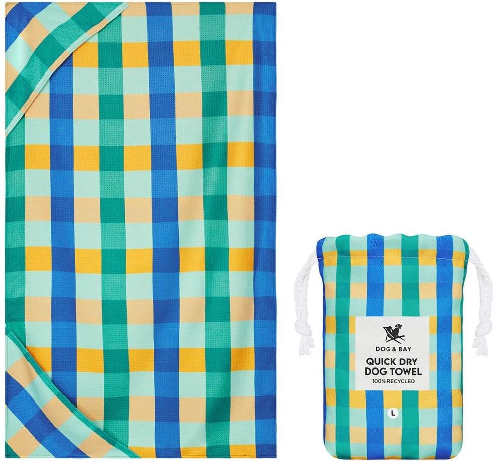 GIMBORN ΠΕΤΣΕΤΑ ΣΚΥΛΟΥ DOCK - BAY PUPPY PLAID (120X90CM)