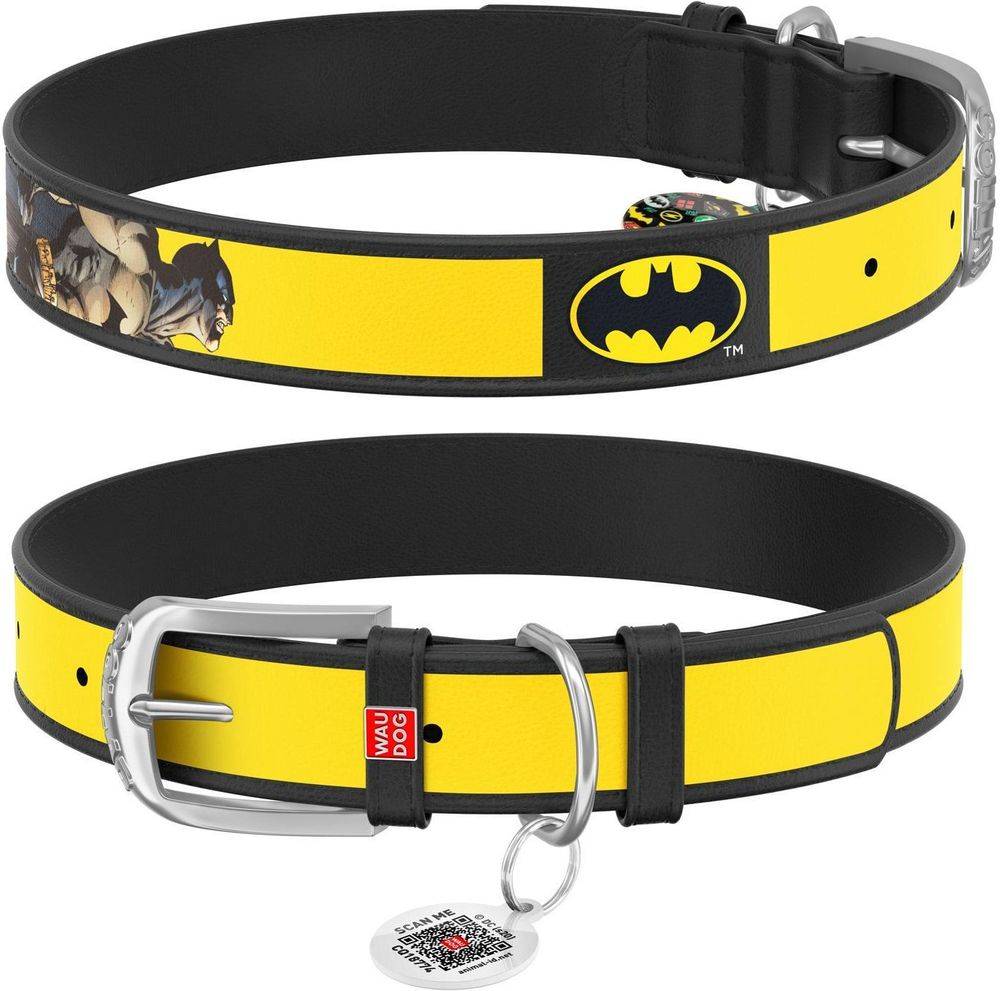ΠΕΡΙΛΑΙΜΙΟ WAUDOG BATMAN2 ΜΑΥΡΟ (15MM / 26-35CM)
