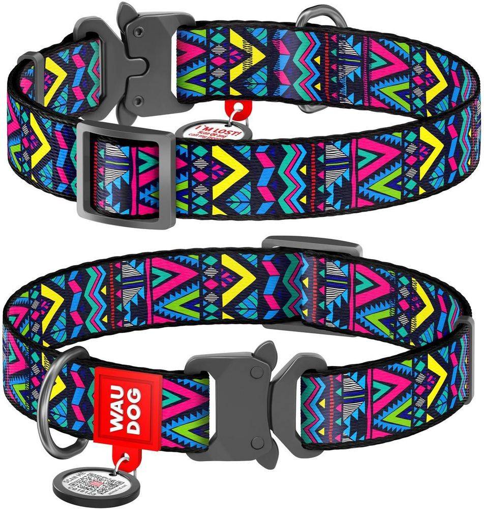 ΠΕΡΙΛΑΙΜΙΟ WAUDOG INDIE METAL FASTEX (20MM / 24-40CM)