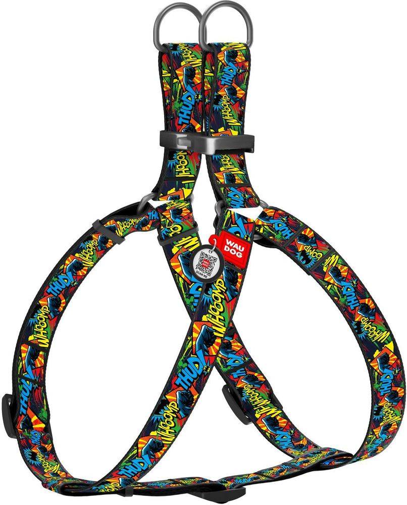ΣΑΜΑΡΑΚΙ WAUDOG BATMAN BRIGHT METAL FASTEX (25MM / 60-90CM)