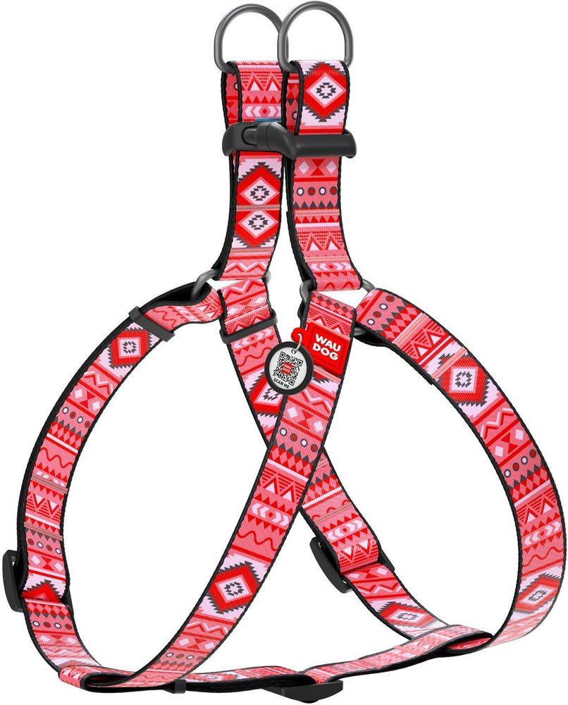 ΣΑΜΑΡΑΚΙ WAUDOG ETNO RED PLASTIC FASTEX (20MM / 50-80CM)