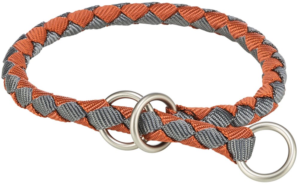 ΚΟΛΑΡΟ TRIXIE CAVO SEMI-CHOKE RUST GRAPHITE (43-51CM / 18MM)