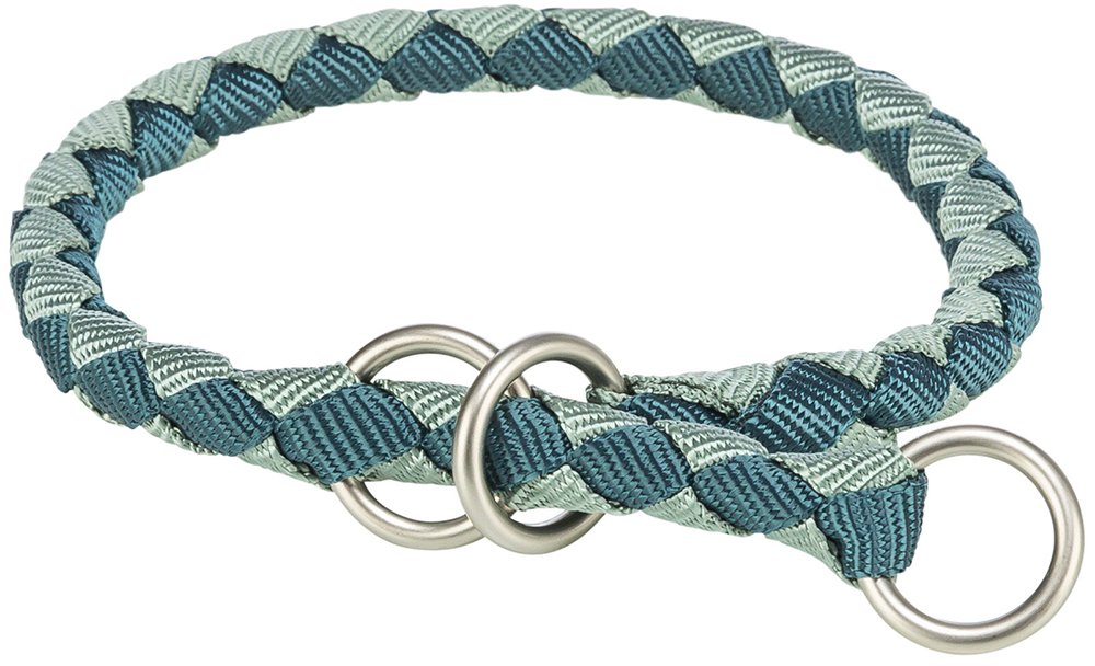 ΚΟΛΑΡΟ TRIXIE CAVO SEMI-CHOKE PETROL SAGE (47-55CM / 18MM)