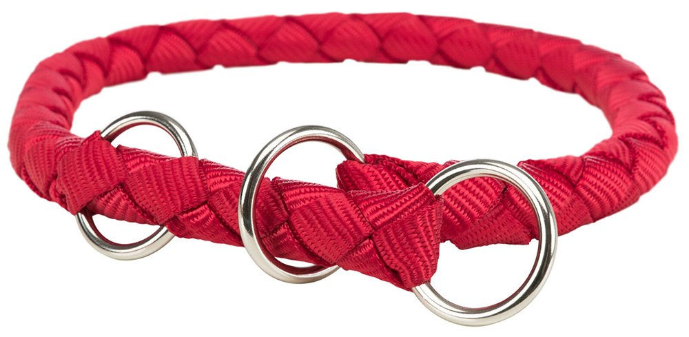 ΚΟΛΑΡΟ TRIXIE CAVO SEMI-CHOKE ΚΟΚΚΙΝΟ (30-36CM / 12MM)