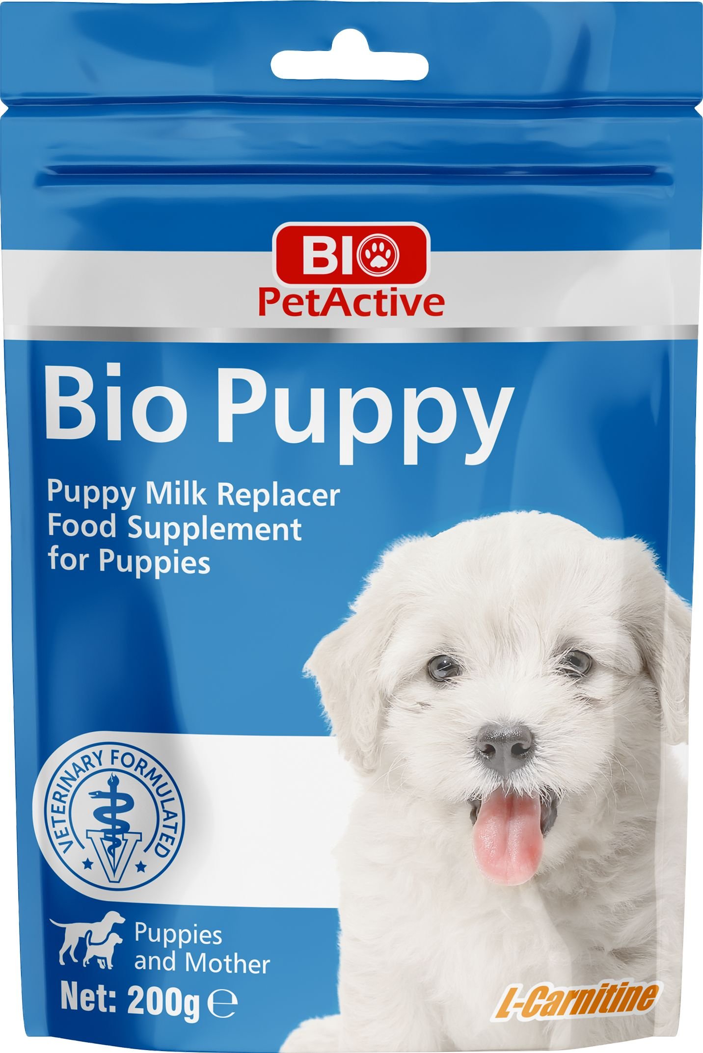 ΣΥΜΠΛΗΡΩΜΑ BIO PETACTIVE PUPPY MILK REPLACER (200GR)