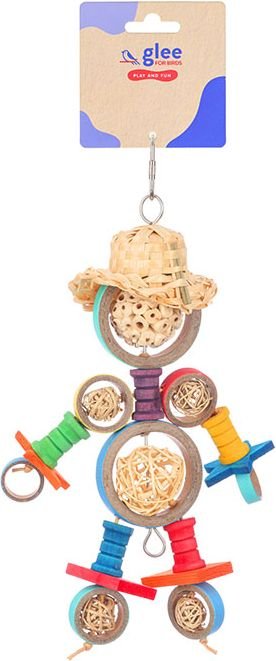 ΚΡΕΜΑΣΤΟ ΠΑΙΧΝΙΔΙ GLEE BAGEL SCARECROW (22X13CM)