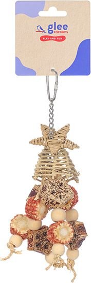 ΚΡΕΜΑΣΤΟ ΠΑΙΧΝΙΔΙ GLEE PINECONE HARVEST (16CM)