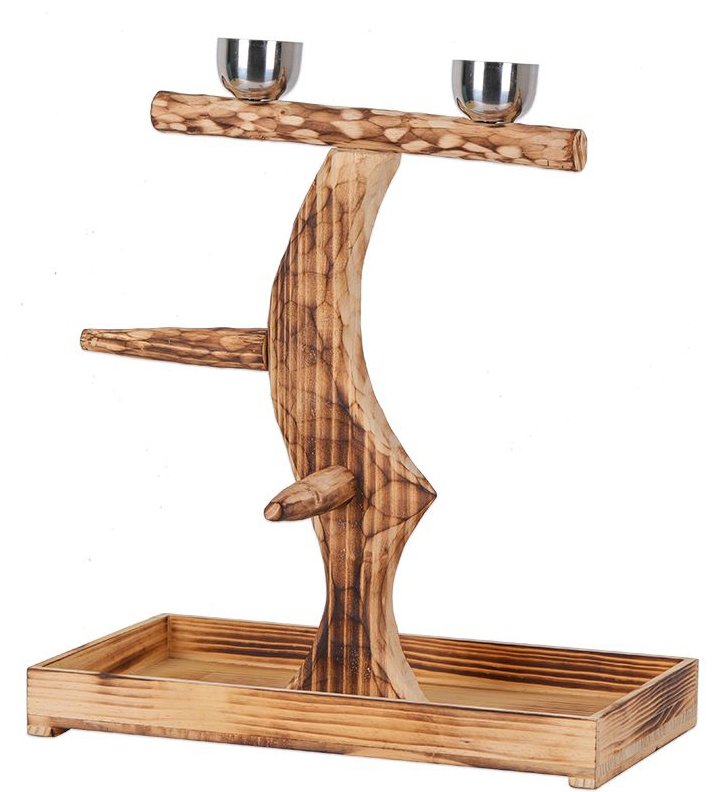 STAND ΠΤΗΝΩΝ GLEE NATURAL WOOD TREE PERCH LARGE (52CM)