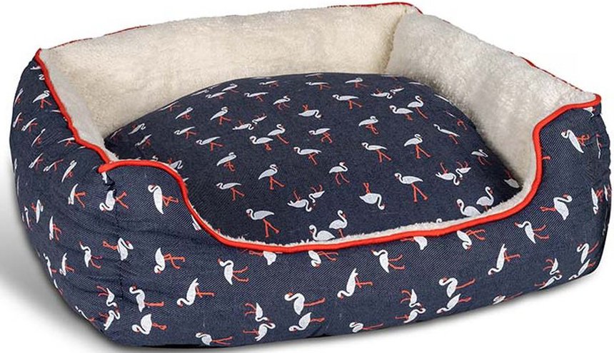 ΚΡΕΒΑΤΙ ΣΚΥΛΟΥ GLEE BASIC FLAMINGO (46X46X15CM)
