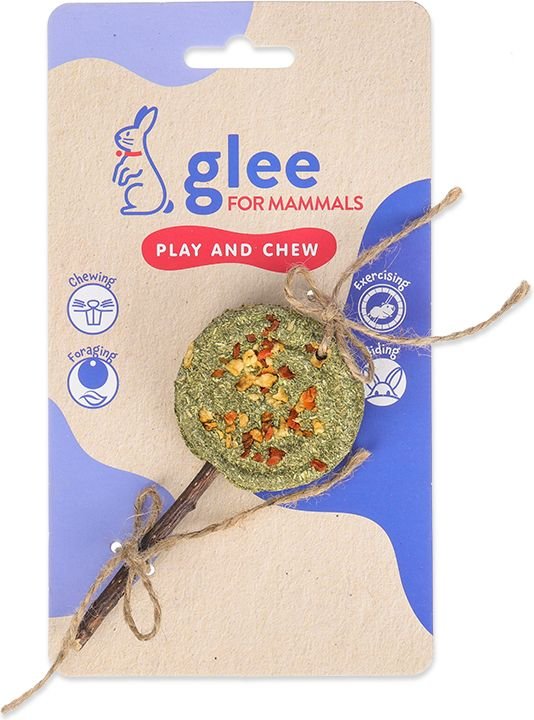 ΛΙΧΟΥΔΙΑ ΤΡΩΚΤΙΚΩΝ GLEE TIMOTHY LOLLIPOP APPLE (14,5CM)