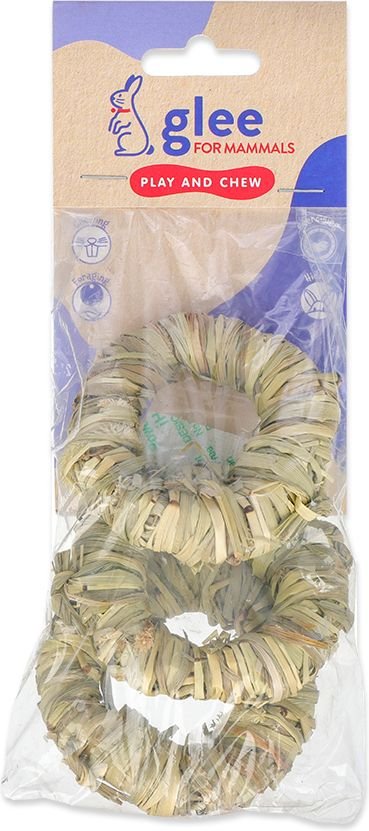 ΛΙΧΟΥΔΙΑ ΤΡΩΚΤΙΚΩΝ GLEE ALFALFA WOVEN RINGS (3ΤΜΧ / 7CM)