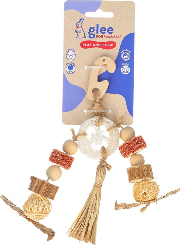 ΠΑΙΧΝΙΔΙ ΤΡΩΚΤΙΚΩΝ GLEE MINI LOOFAH DREAMCATCHER (15CM)