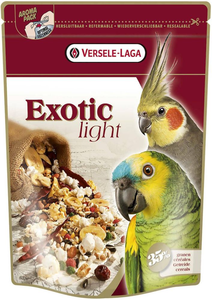 SNACK PRESTIGE EXOTIC LIGHT ΓΙΑ ΜΕΓΑΛΟΥΣ ΠΑΠΑΓΑΛΟΥΣ (750GR)
