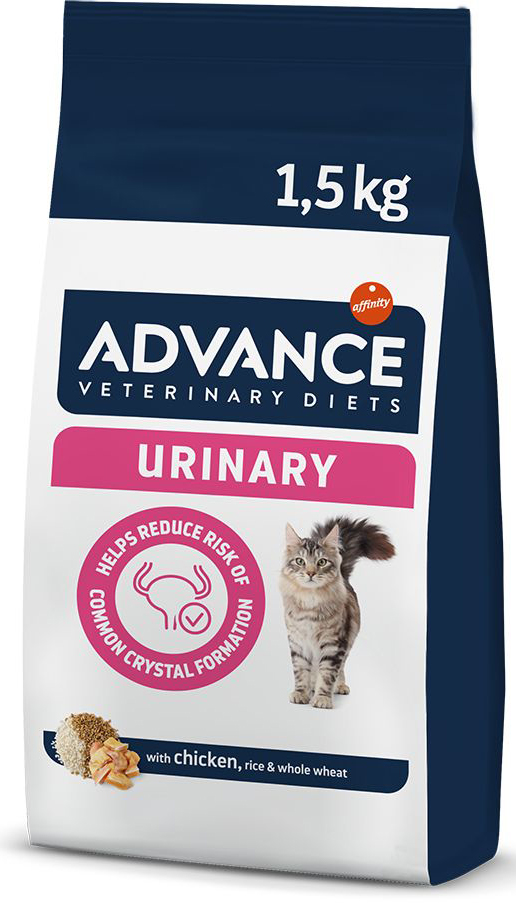 ΤΡΟΦΗ ΓΑΤΑΣ ADVANCE VETERINARY DIET URINARY ΚΟΤΟΠΟΥΛΟ (1,5KG)