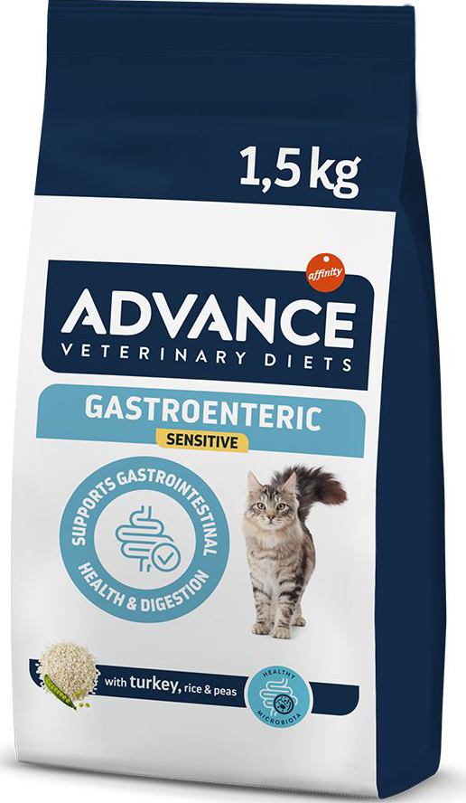 ΤΡΟΦΗ ΓΑΤΑΣ ADVANCE VETERINARY DIET GASTROENTERIC SENSITIVE (1,5KG)