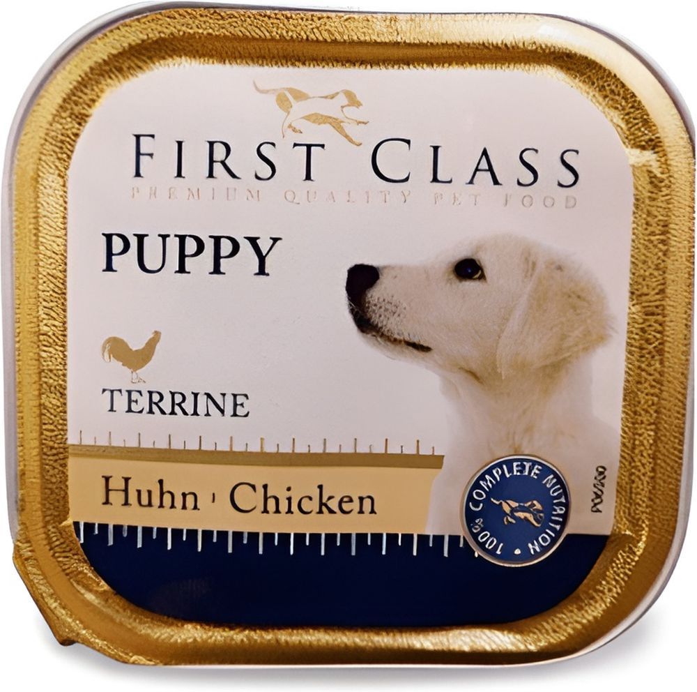 ΚΟΝΣΕΡΒΑ ΣΚΥΛΟΥ FIRST CLASS PUPPY ΚΟΤΟΠΟΥΛΟ (150GR)