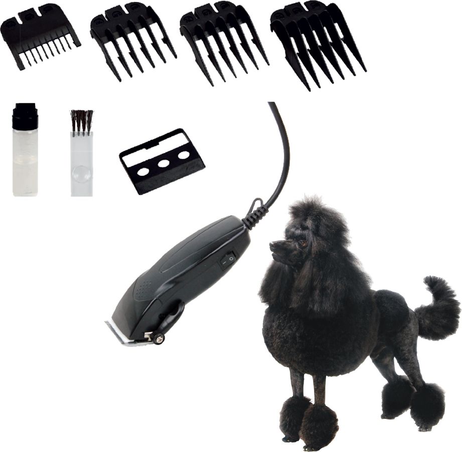 TRIMMER PAWISE ΣΕΤ PET CLIPPER ΜΑΥΡΟ