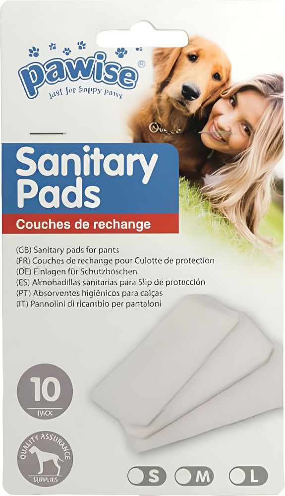 ΣΕΡΒΙΕΤΕΣ PAWISE SANITARY PADS (LARGE-MAXI)