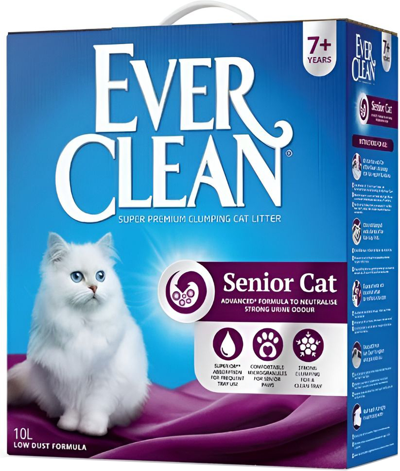 ΑΜΜΟΣ EVERCLEAN SENIOR CAT LITTER ΓΙΑ ΓΑΤΕΣ ΑΝΩ ΤΩΝ 7 ΕΤΩΝ (10LT)