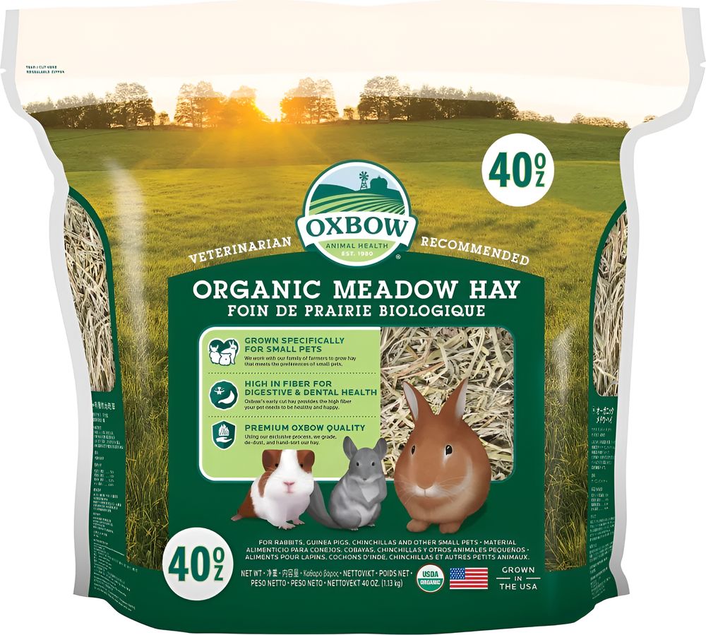 ΧΟΡΤΟ ΓΙΑ ΤΡΩΚΤΙΚΑ OXBOW ORGANIC MEADOW (1,13KG)