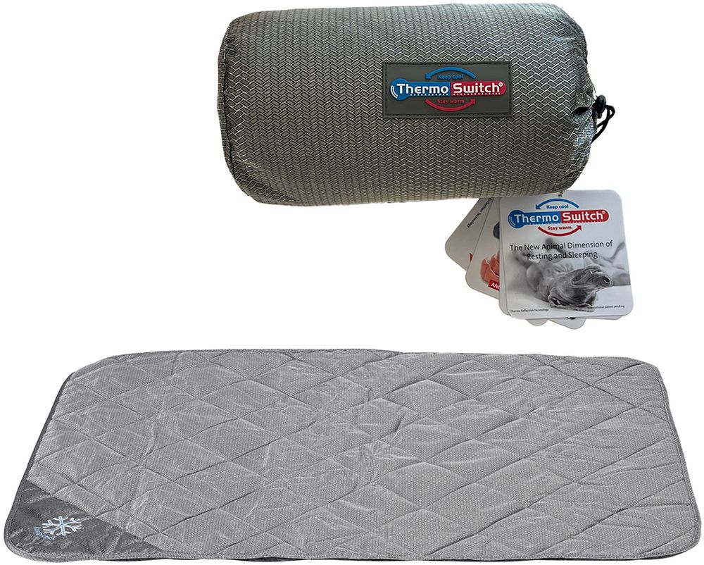 ΚΟΥΒΕΡΤΑ THERMOSWITCH SAMOS ΑΣΗΜΙ ΓΚΡΙ (SMALL/MEDIUM)