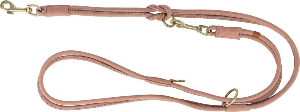 ΟΔΗΓΟΣ TRIXIE ΔΕΡΜΑΤΙΝΟΣ ΑΥΞΟΜΕΙΟΥΜΕΝΟΣ ROZ (2M/10MM)