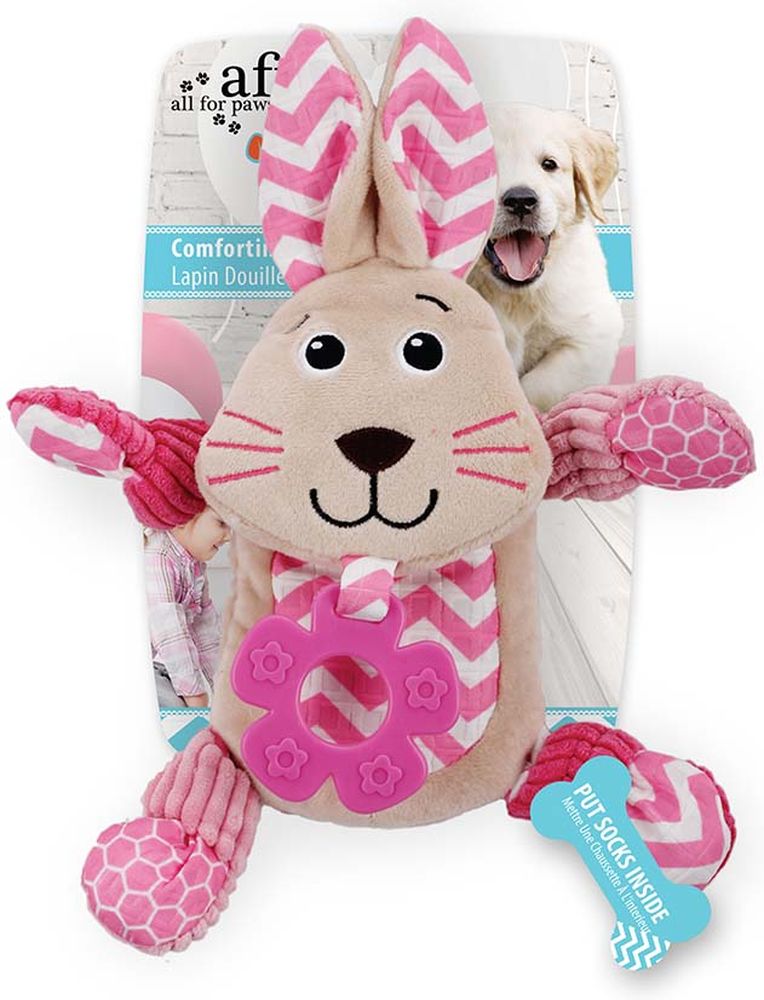 ΠΑΙΧΝΙΔΙ ΣΚΥΛΟΥ AFP LITTLE BUDDY COMFORTING BUNNY (35X25X4CM)
