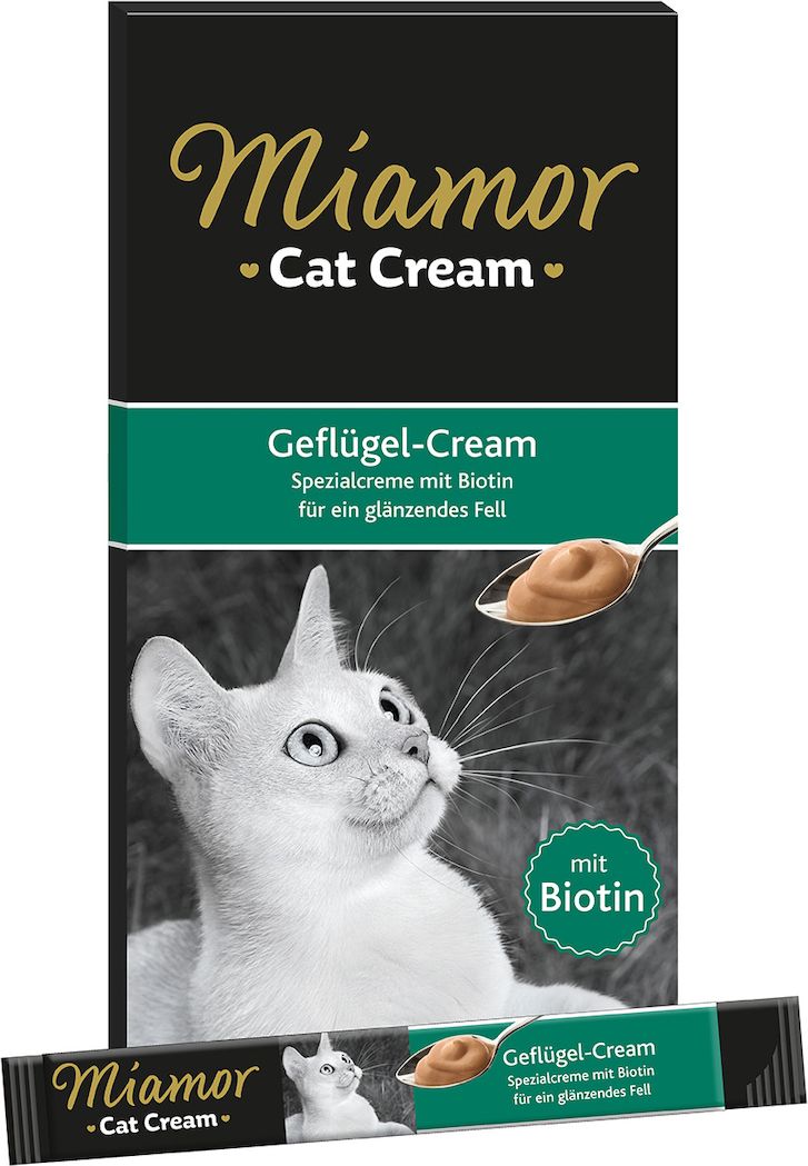 ΣΝΑΚ ΓΑΤΑΣ MIAMOR POULTRY CREAM (6X15GR)