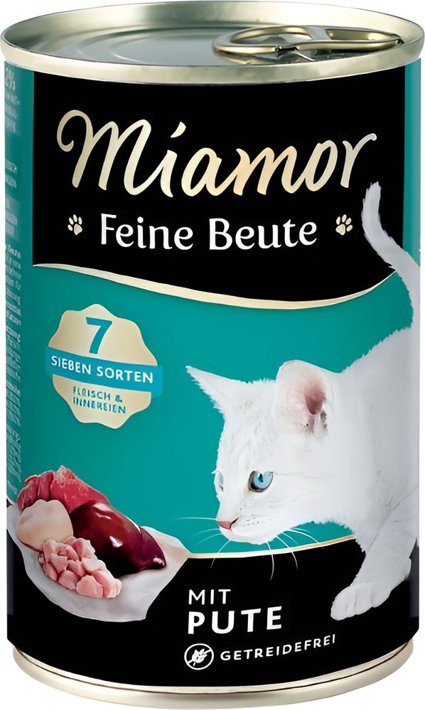 ΚΟΝΣΕΡΒΑ ΓΑΤΑΣ MIAMOR FEINE BEUTE ΓΑΛΟΠΟΥΛΑ (400GR)